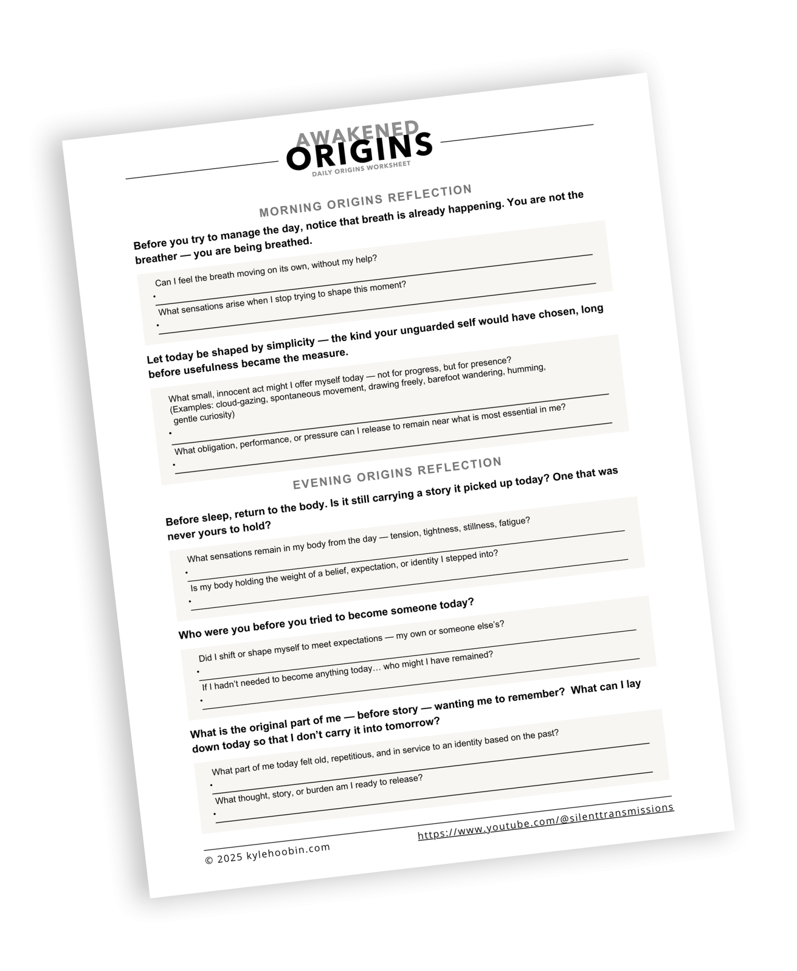 Worksheet Mockup